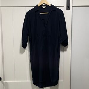 Whistles Dark Blue Mini Dress